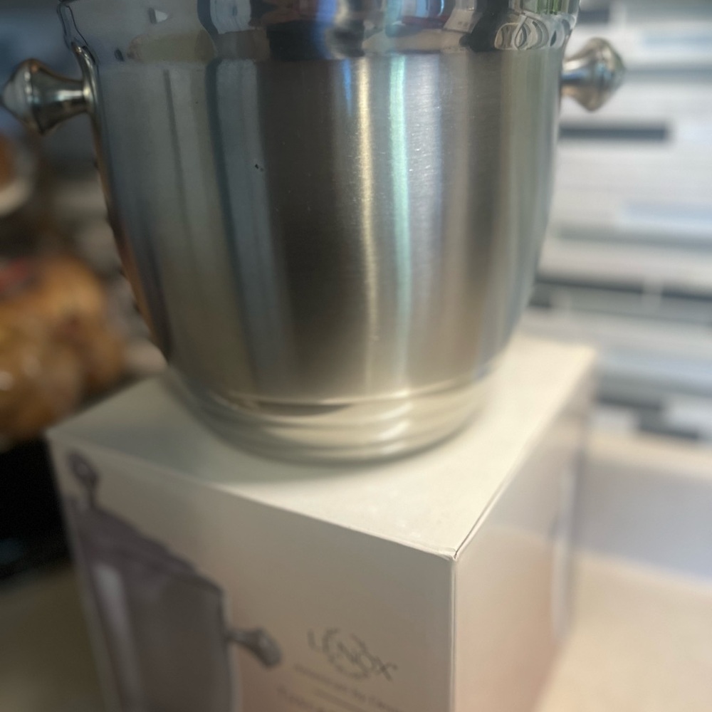 Lenox Tuscany Classics Silver Ice Bucket - Picture 3 of 3
